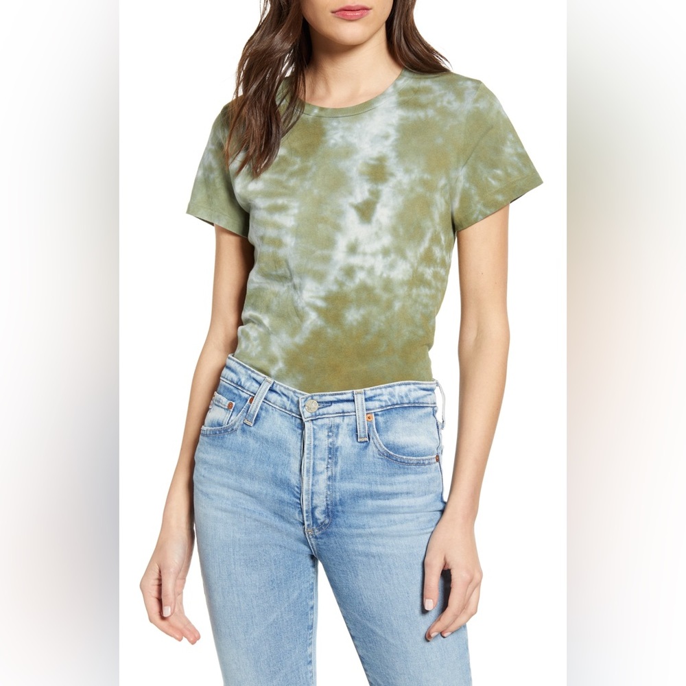 Agolde Tie-Dye Crewneck T-Shirt